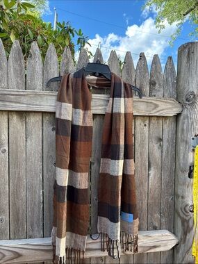 Coach scarf. 12.5 wide/66 inches long. So nice!